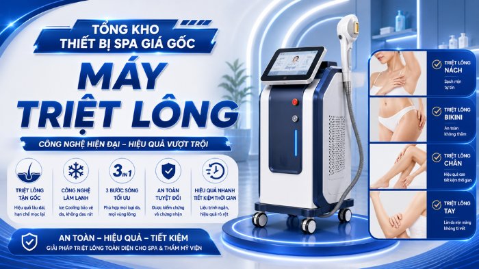 Banner Máy triệt lông